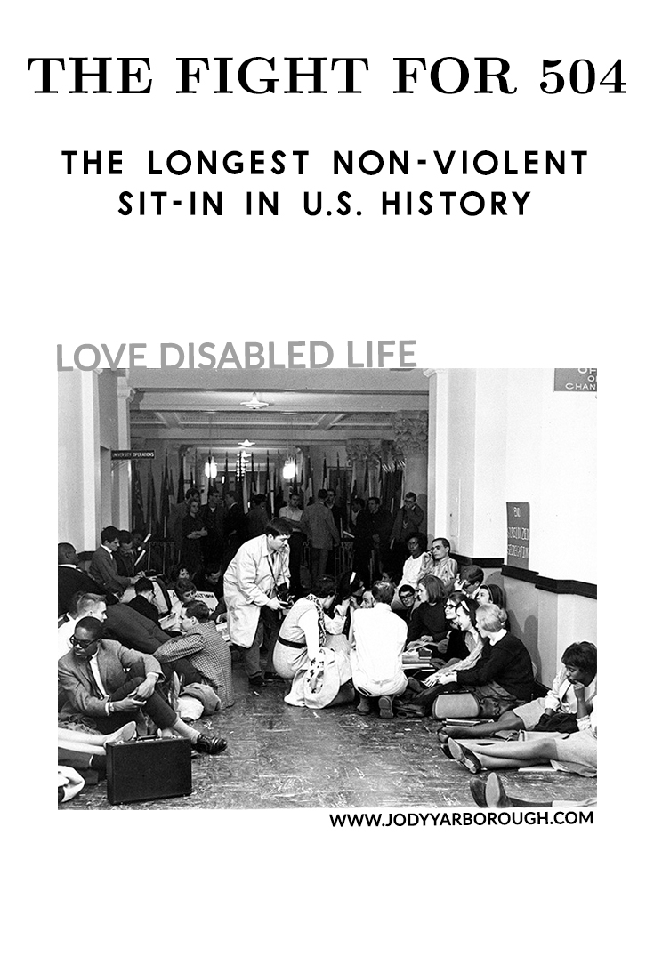 The Fight for 504 Sit-In in US History 